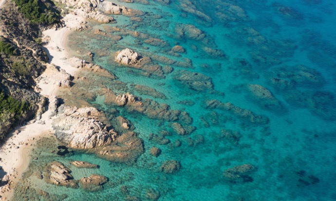 Côte corse en voilier