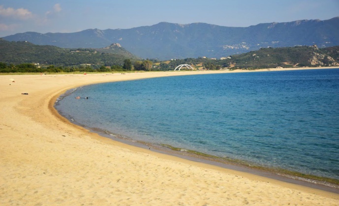 La plage du Liamone