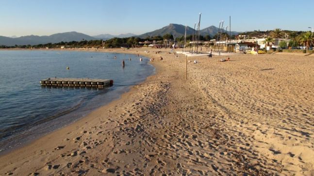 Plage de la Viva à Porticcio