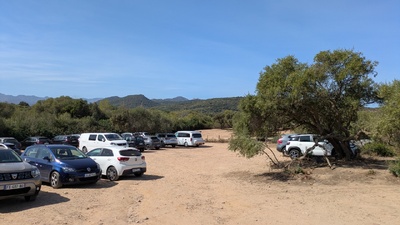 Parking plage de Lozari Parking plage de Lozari