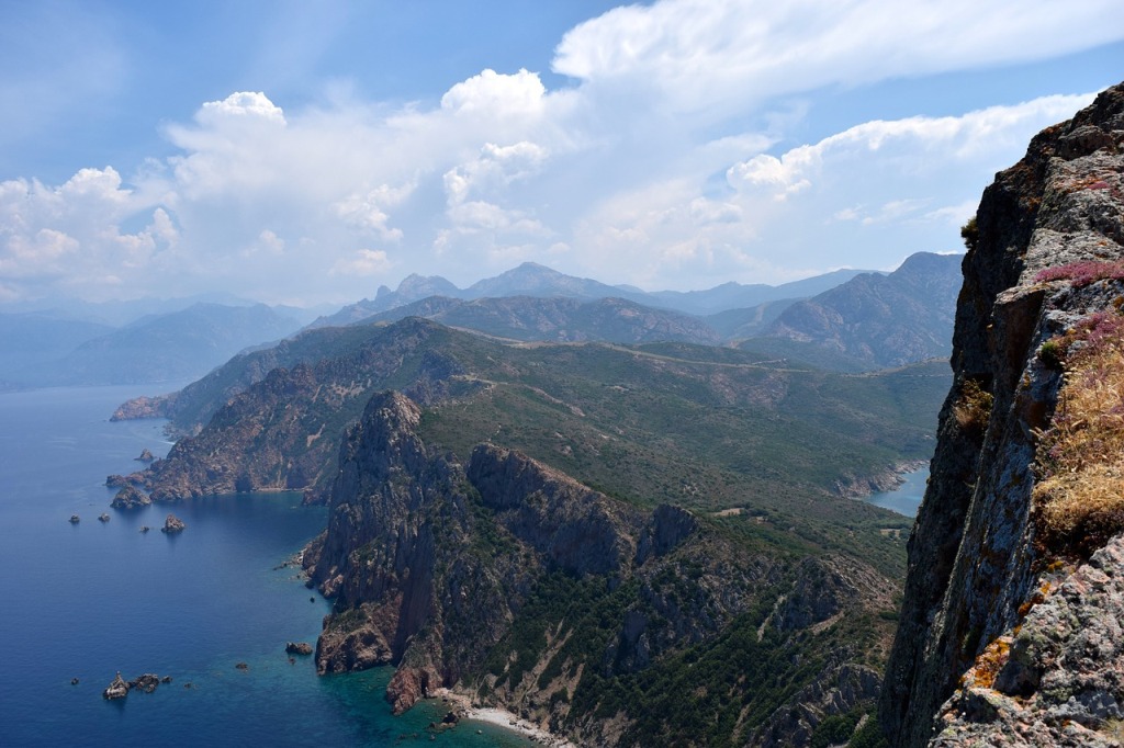 Vue depuis le Capo Rosso