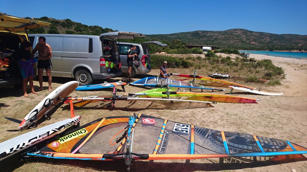 Balistra spot de windsurf en Corse