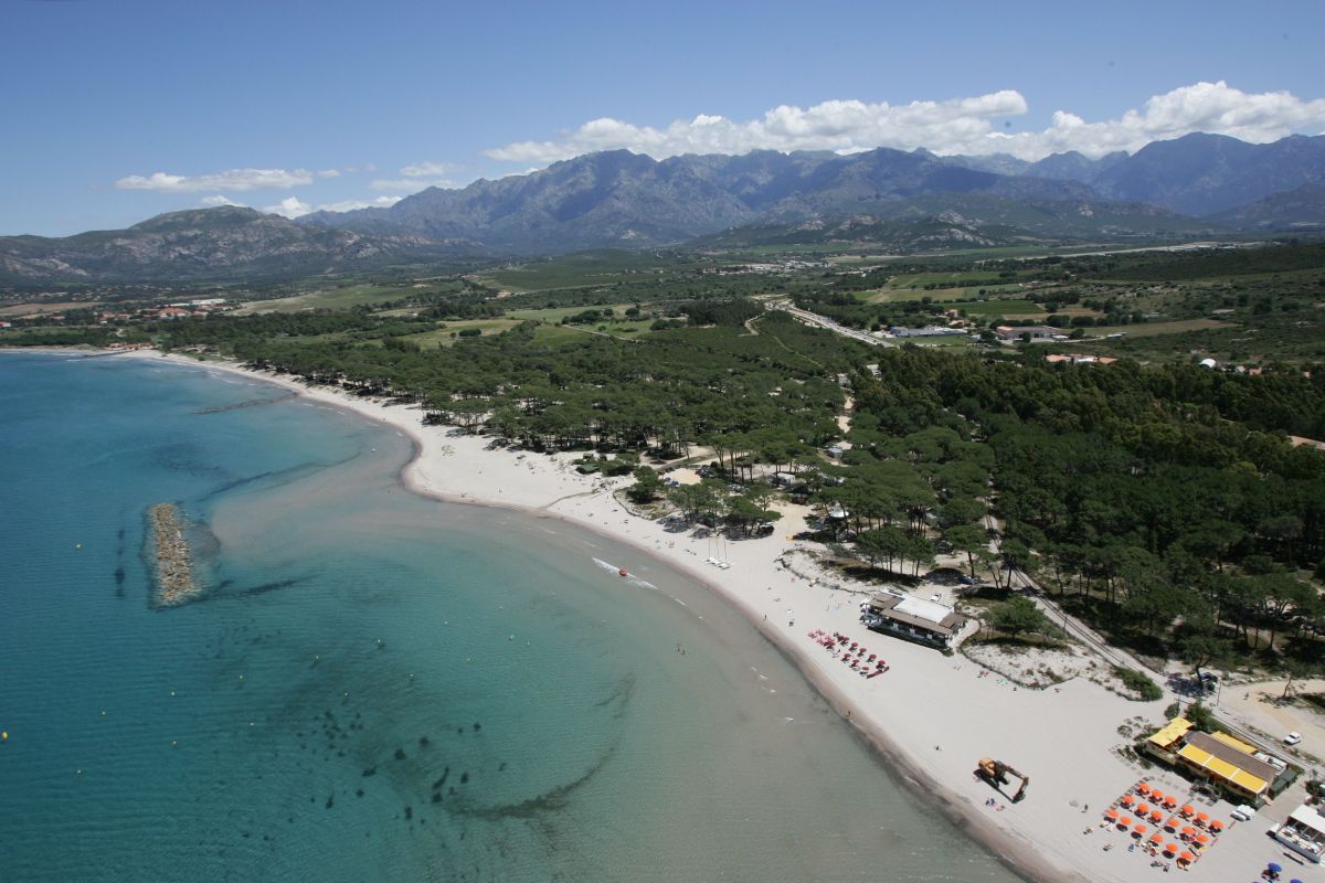 Plage de la Pinède Calvi