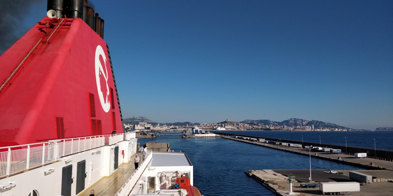Embarquement à Marseille