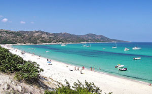 La plage de Saleccia La plage de Saleccia