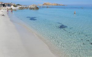 La plage d'Ile Rousse