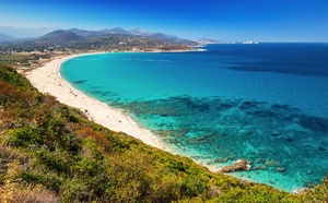 La plage de Lozari (Losari) - Belgodère