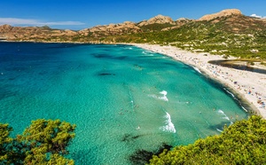 La plage de l'Ostriconi La plage de l'Ostriconi