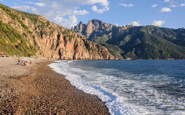 La plage de Bussaglia